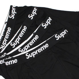 シュプリーム(Supreme)のSupreme Hanes パンツ Mサイズ 2枚組 新品未使用 シュプリーム(ボクサーパンツ)