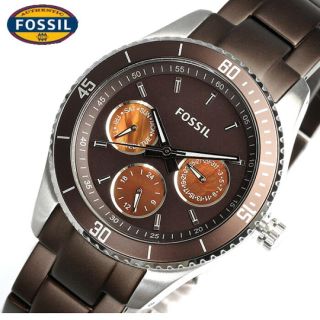 フォッシル(FOSSIL)のフォッシル es3033 ステラ ブラウン(腕時計(アナログ))