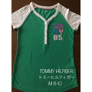 トミーヒルフィガー(TOMMY HILFIGER)のTOMMY HILFIGER トミーヒルフィガー ヘンリーネック Tシャツ M(Tシャツ/カットソー)