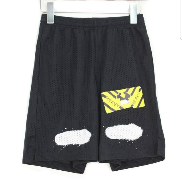 Off-White　オフホワイト　XXS　完売品　黒　ハーフパンツ　ショーツ