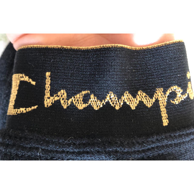 Champion(チャンピオン)のchampion チャンピオン 靴下 3足 ゴールド刺繍 メンズのレッグウェア(ソックス)の商品写真