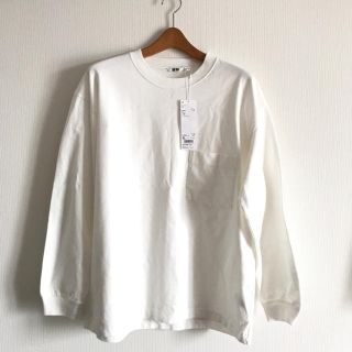 ユニクロ(UNIQLO)のクルーネックTシャツ(Tシャツ/カットソー(七分/長袖))