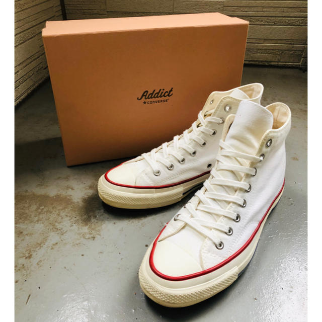 極美品 Converse Addict コンバース アディクト WHT 28cm