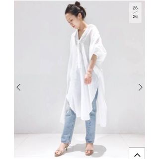 プラージュ(Plage)のplage long gather シャツ 新品未使用 【完売】(シャツ/ブラウス(長袖/七分))