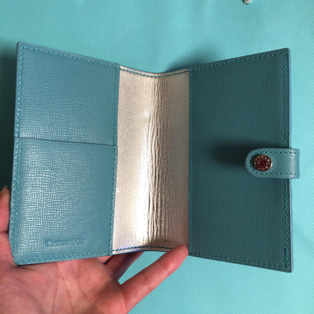 Tiffany & Co. - ティファニー ブルー パスポートケース 手帳 カードケース 美品の通販 by ふゆなbrandshop