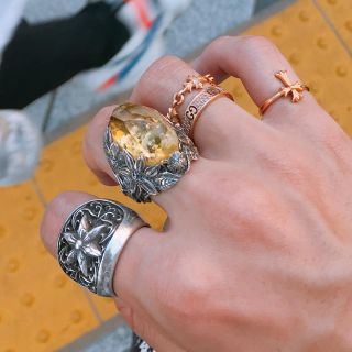 クロムハーツ(Chrome Hearts)のリリーエルランドソン ウィンターリング(リング(指輪))