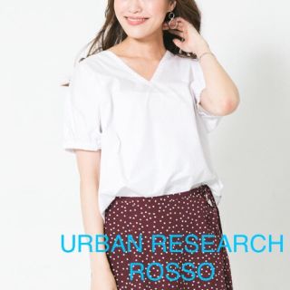 アーバンリサーチロッソ(URBAN RESEARCH ROSSO)のURBAN RESEARCH F by ROSSO ブラウス 定価¥6,912(シャツ/ブラウス(半袖/袖なし))