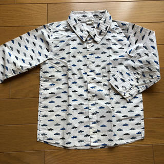 エイチアンドエム(H&M)のH&M 車プリントシャツ サイズ 12-18m(シャツ/カットソー)