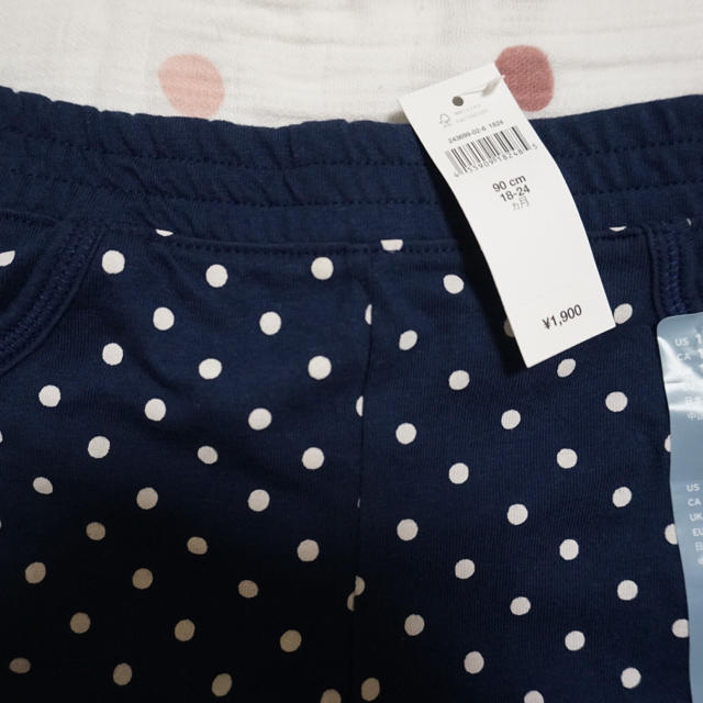 babyGAP(ベビーギャップ)のGAP 新品 タグ付き ショートパンツ キッズ/ベビー/マタニティのキッズ服女の子用(90cm~)(パンツ/スパッツ)の商品写真