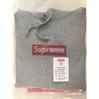 シュプリーム(Supreme)のSupreme Swarovski Box Logo Hooded(パーカー)