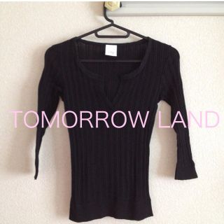 トゥモローランド(TOMORROWLAND)のTOMORROW LAND☆美品☆(カットソー(長袖/七分))