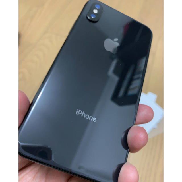 美品】iPhone X SIMフリー 256gb スペースグレイ 付属品完備 【週末