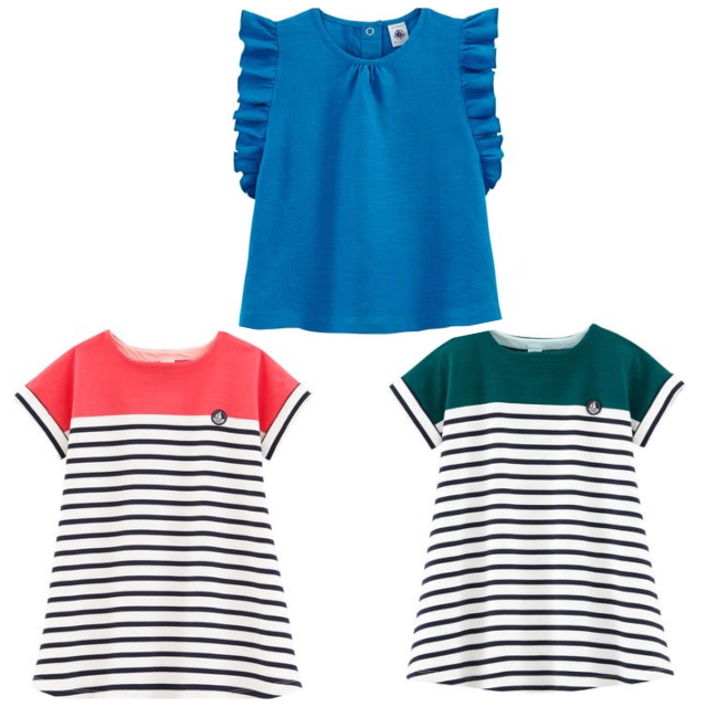 PETIT BATEAU(プチバトー)のyooo29様① キッズ/ベビー/マタニティのキッズ服女の子用(90cm~)(ワンピース)の商品写真