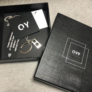 バレンシアガ(Balenciaga)のOY ネックレス 値下げしました！(ネックレス)