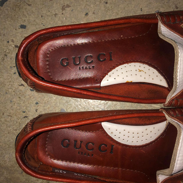 Gucci(グッチ)のGUCCI ヴィンテージ ローファー メンズの靴/シューズ(デッキシューズ)の商品写真
