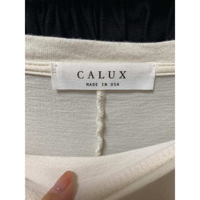 【美品】Deuxieme classe CALUX MODAL Tシャツ 白