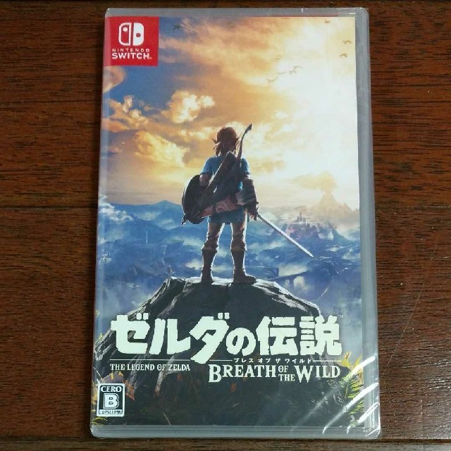 新品未開封 ゼルダの伝説 ブレスオブザワイルド