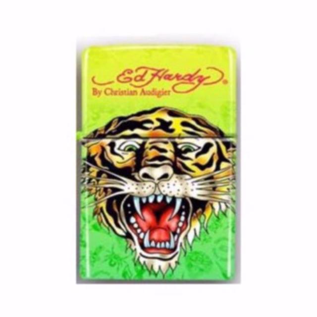 Ed Hardy(エドハーディー)のEd Hardy ガス ターボ ZIPPO ライター オイル エドハーディー 虎 メンズのファッション小物(タバコグッズ)の商品写真