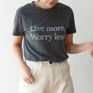 トゥデイフル(TODAYFUL)のTODAYFUL / ヴィンテージ風Tシャツ/ グレー(Tシャツ(半袖/袖なし))