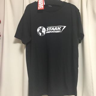 マーベル(MARVEL)のmarvel スタークインダストリーズ Tシャツ(Tシャツ(半袖/袖なし))