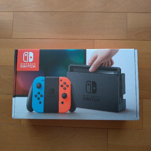 新品未使用　ニンテンドースイッチ　ネオンカラー