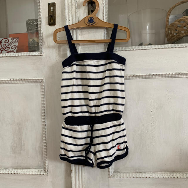 PETIT BATEAU(プチバトー)のプチバトー サロペット  ４歳 キッズ/ベビー/マタニティのキッズ服女の子用(90cm~)(ワンピース)の商品写真