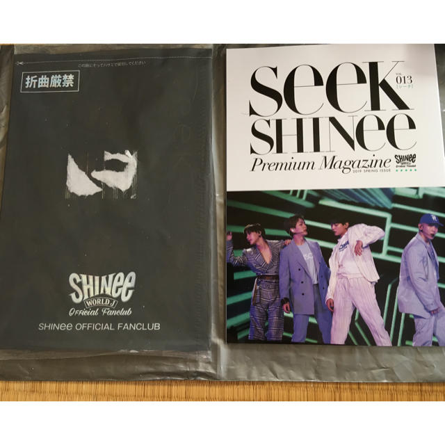 SHINee(シャイニー)のSHINee シーク seek 12 13 号 セット エンタメ/ホビーのタレントグッズ(アイドルグッズ)の商品写真