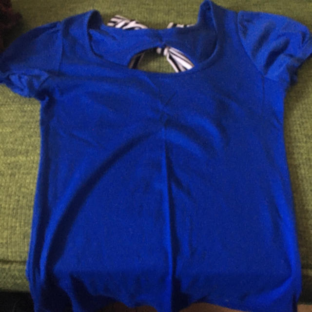 POWDER SUGAR(パウダーシュガー)のバックリボン Tシャツ レディースのトップス(Tシャツ(半袖/袖なし))の商品写真