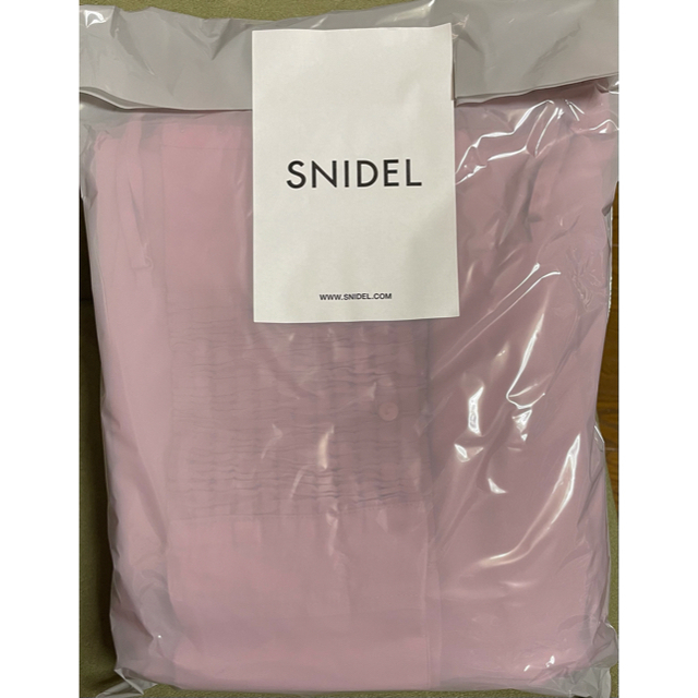 SNIDEL(スナイデル)の新品未使用☆未開封 SNIDEL カシュクールコットンワンピース ピンク  レディースのワンピース(ロングワンピース/マキシワンピース)の商品写真