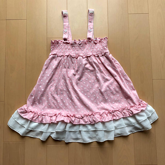 しまむら(シマムラ)のしまむらキッズワンピース(130cm) キッズ/ベビー/マタニティのキッズ服女の子用(90cm~)(ワンピース)の商品写真