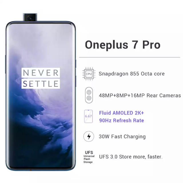 Oneplus 7 Pro スマホ/家電/カメラのスマートフォン/携帯電話(スマートフォン本体)の商品写真