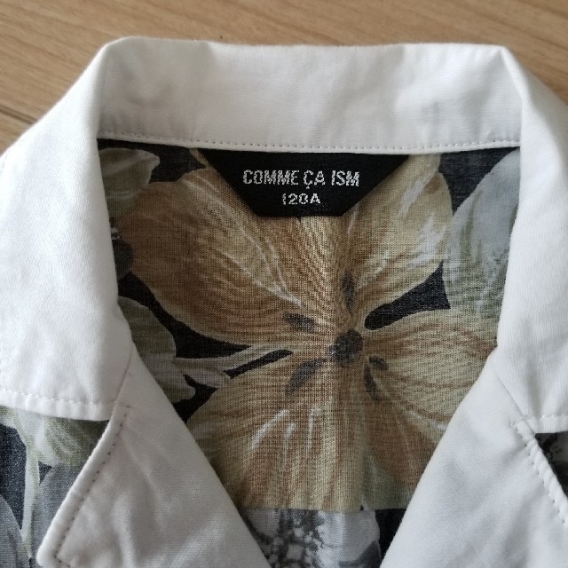 COMME CA ISM(コムサイズム)のコムサ　120　シャツ キッズ/ベビー/マタニティのキッズ服男の子用(90cm~)(Tシャツ/カットソー)の商品写真