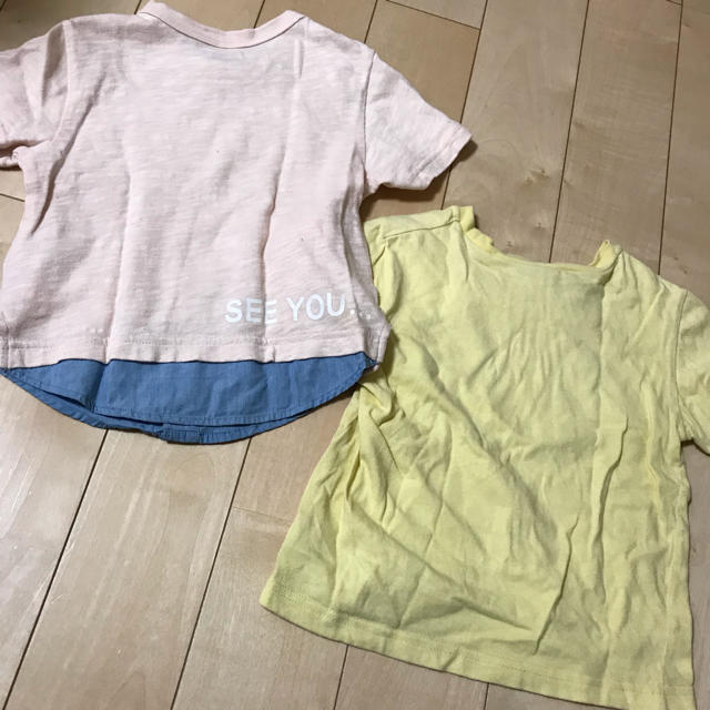 petit main(プティマイン)のプティマイン♡Tシャツセット キッズ/ベビー/マタニティのキッズ服男の子用(90cm~)(Tシャツ/カットソー)の商品写真