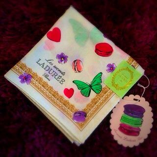 ラデュレ(LADUREE)のLaduree ラデュレ スカーフ☻(ハンカチ)