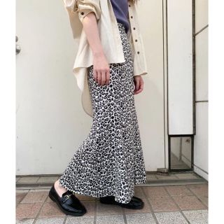 マウジー(moussy)の新作即完売♡MOUSSY leopard maxi スカート♡レオパードスカート(ロングスカート)