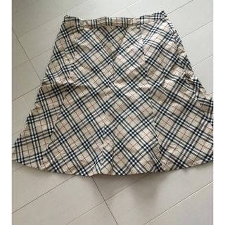 バーバリー(BURBERRY)のBURBERRY バーバリー チェック スカート 160(スカート)