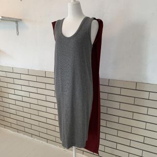 マルタンマルジェラ(Maison Martin Margiela)のMaison Martin Margielaマントワンピ(ひざ丈ワンピース)