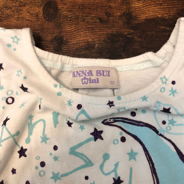 ANNA SUI mini(アナスイミニ)のANNA SUI 100Ｔシャツ キッズ/ベビー/マタニティのキッズ服女の子用(90cm~)(Tシャツ/カットソー)の商品写真