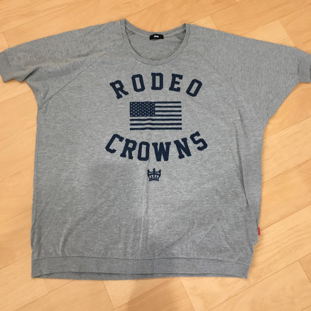 RODEO CROWNS(ロデオクラウンズ)のロデオクラウン ドルマンTシャツビックサイズ♪ レディースのトップス(Tシャツ(半袖/袖なし))の商品写真