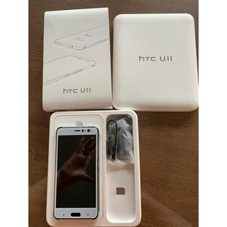 HTC U11 オフホワイト (スマートフォン本体)