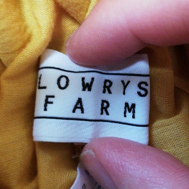 LOWRYS FARM(ローリーズファーム)のローリーズファーム　インド綿ワンピース レディースのワンピース(ひざ丈ワンピース)の商品写真