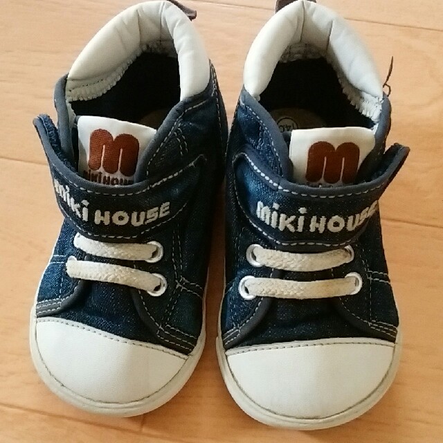 mikihouse(ミキハウス)のミキハウス シューズ14センチ キッズ/ベビー/マタニティのベビー靴/シューズ(~14cm)(スニーカー)の商品写真
