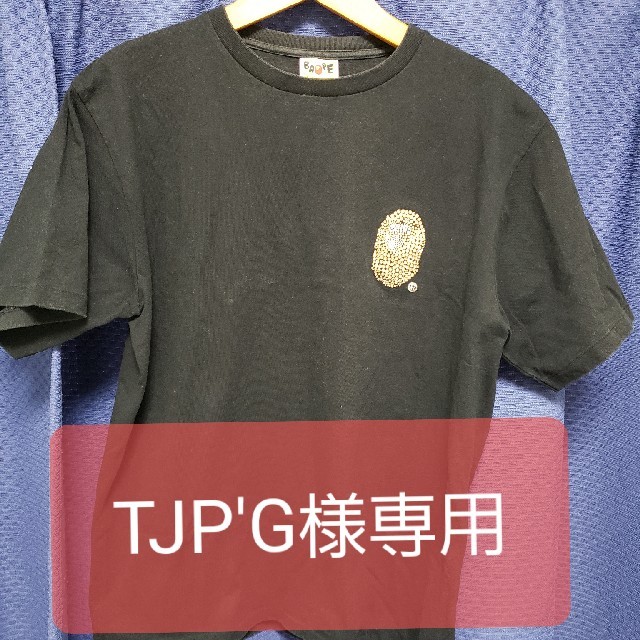 A BATHING APE(アベイシングエイプ)のア ベーシング エイプ猿ラインストーンXL メンズのトップス(Tシャツ/カットソー(半袖/袖なし))の商品写真