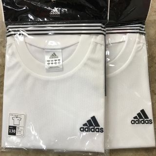 アディダス(adidas)の新品 adidasアディダスTシャツ 130cm２枚組(Tシャツ/カットソー)