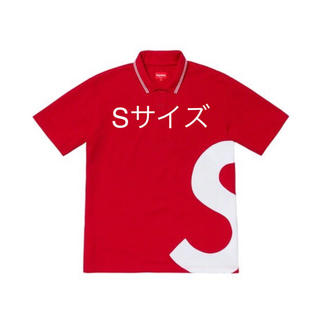 シュプリーム(Supreme)のsupreme S Logo Polo Red Sサイズ(ポロシャツ)