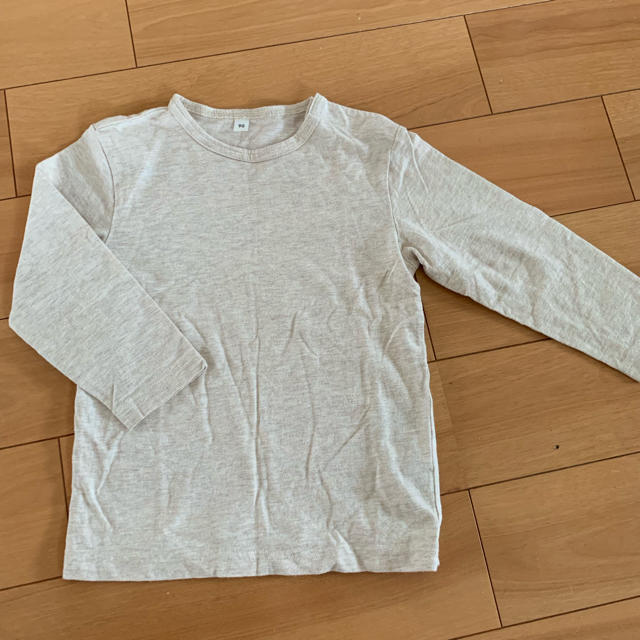 MUJI (無印良品)(ムジルシリョウヒン)の無印良品 ロンT 90 キッズ/ベビー/マタニティのキッズ服男の子用(90cm~)(Tシャツ/カットソー)の商品写真