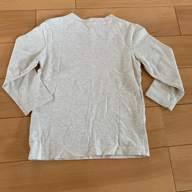 MUJI (無印良品)(ムジルシリョウヒン)の無印良品 ロンT 90 キッズ/ベビー/マタニティのキッズ服男の子用(90cm~)(Tシャツ/カットソー)の商品写真