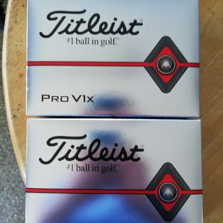 タイトリスト(Titleist)のタイトリスト プロV1X  2ダース(その他)