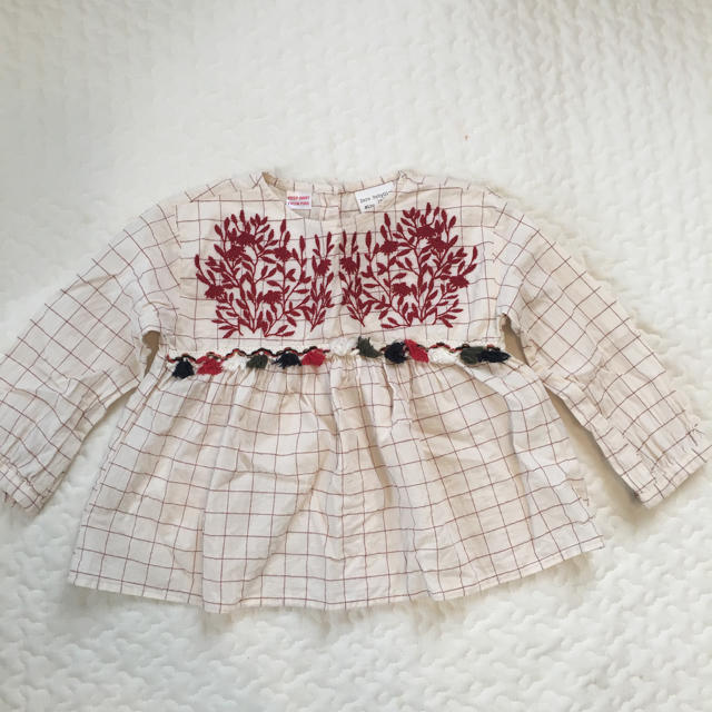 ZARA KIDS(ザラキッズ)のZARA ブラウス キッズ/ベビー/マタニティのベビー服(~85cm)(シャツ/カットソー)の商品写真