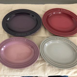 ルクルーゼ(LE CREUSET)のル・クルーゼ ミニオーバルプレート(食器)